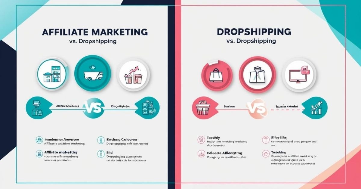 Affiliate Marketing vs Dropshipping