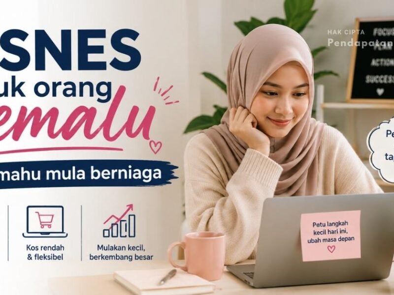 Bisnes untuk orang pemalu yang mahu mula berniaga