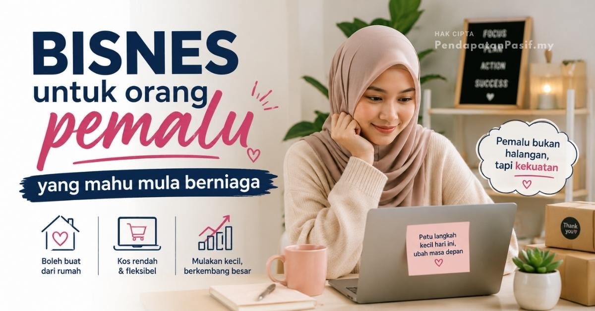 Bisnes untuk orang pemalu yang mahu mula berniaga